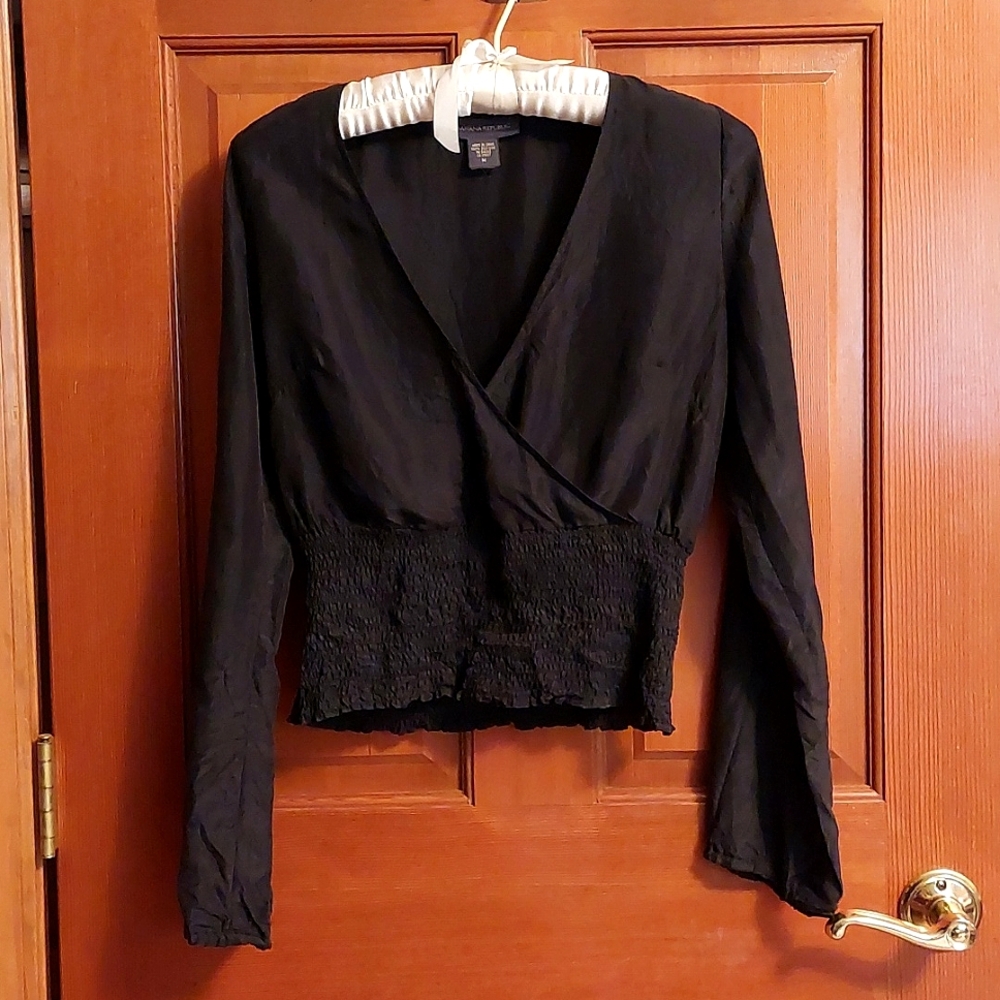 BR 100% silk blouse